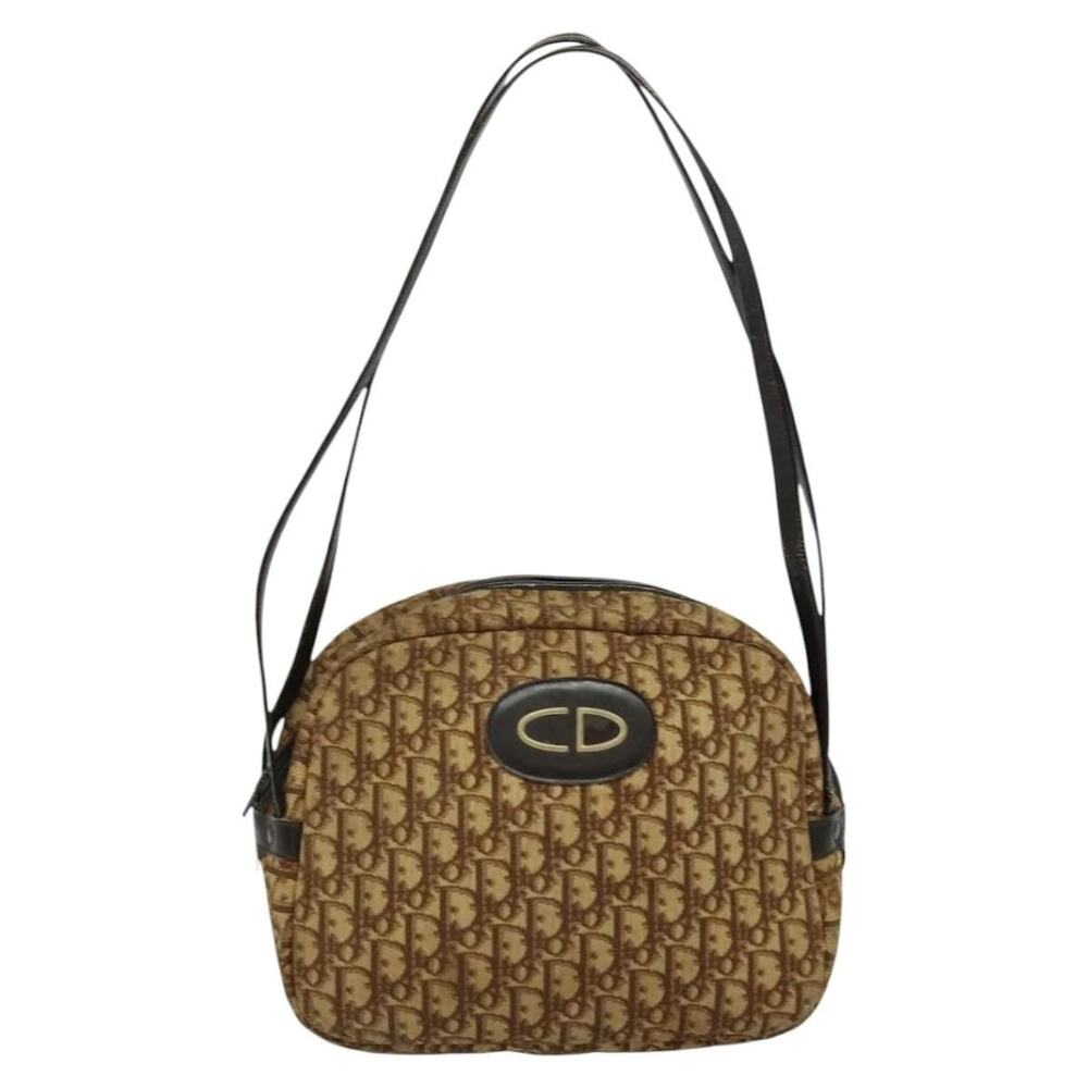 Dior Trotter Shoulder Bag Brown
